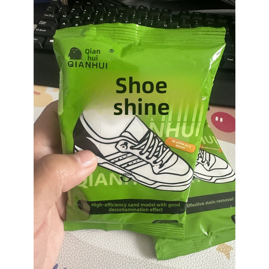 [Tênis tênis universais 6-60 peças] toalhetes brilhantes para sapatos, sem lavagem, Remove manchas, sapatos brancos anti