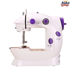 Mini Maquina Costura Portátil Elétrica Pedal Bivolt 110v-220v