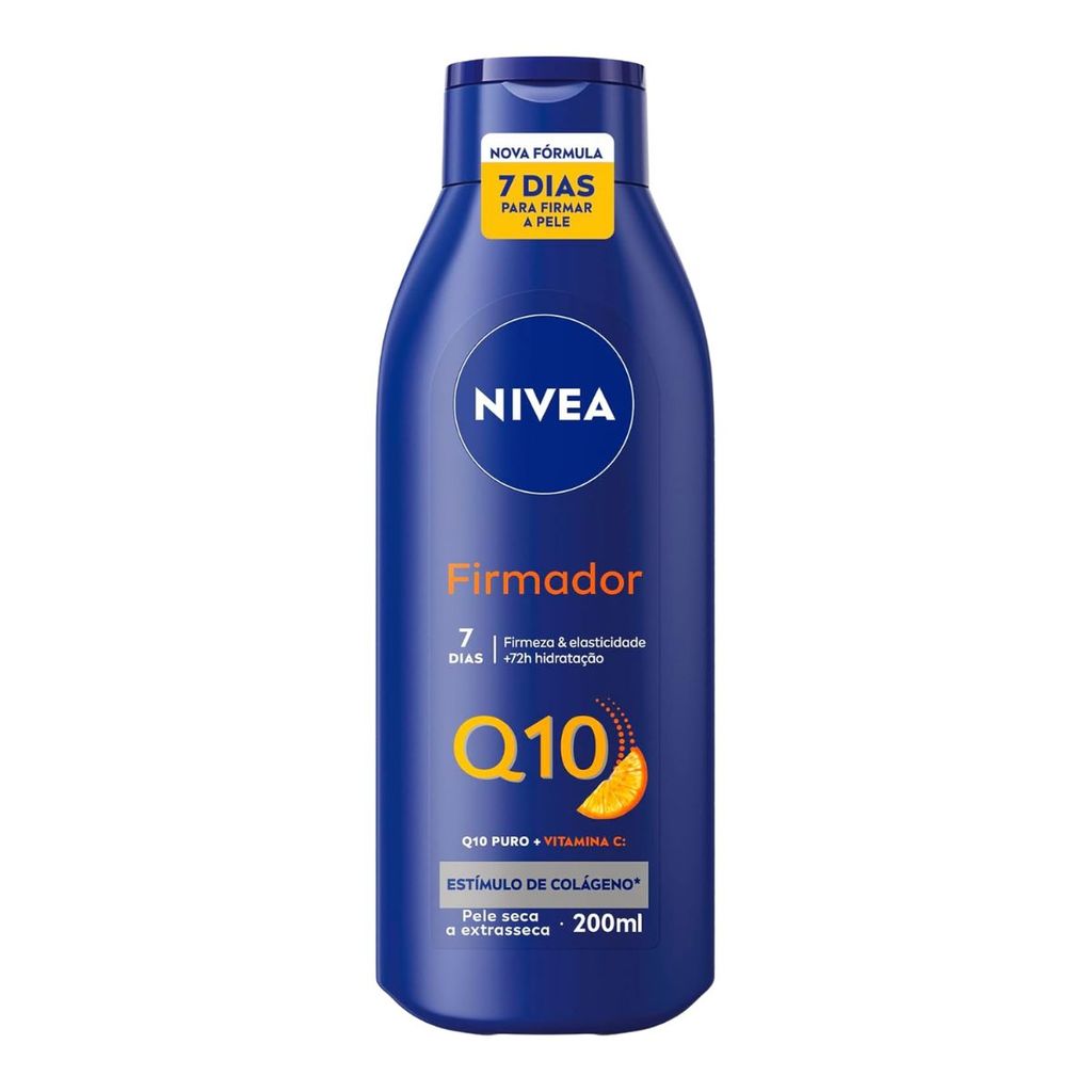 NIVEA Q10 + Vit C Firmador 48h 200ml  Pele Seca e Extrasseca