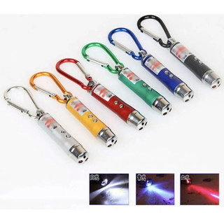 Chaveiro Laser 3 Em 1 Mini Lanterna Luz Nota Falsa Laser Top