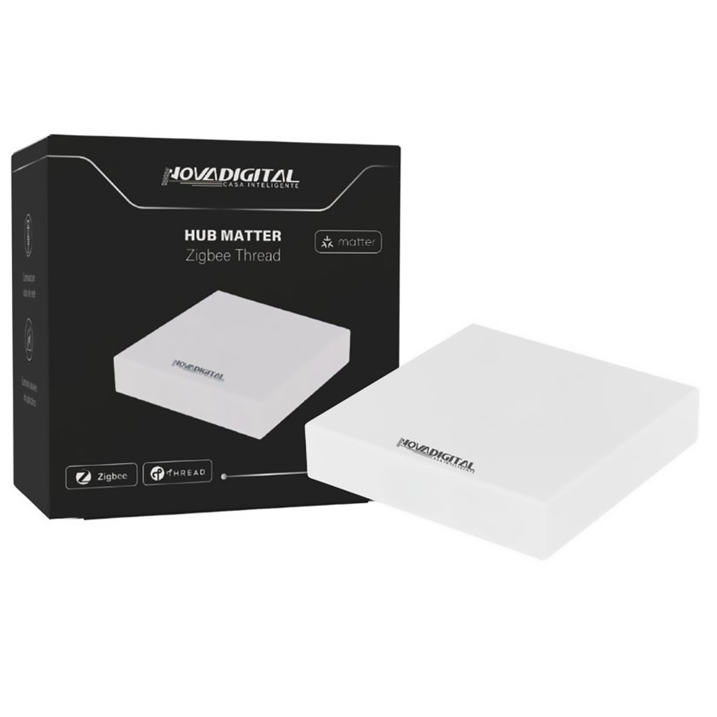 Hub Zigbee Matter Thread Tuya Alexa Apple Homekit Google Central Casa Inteligente MT-01 NOVADIGITAL