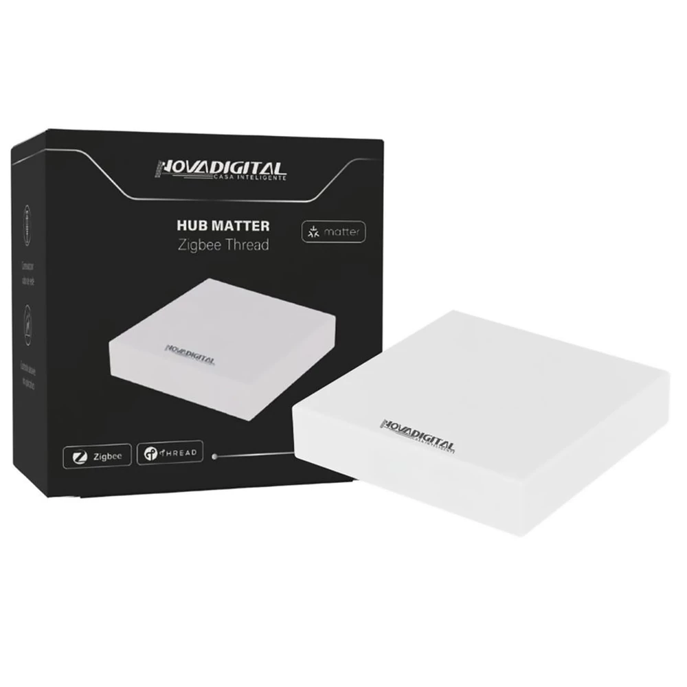 Hub Zigbee Matter Thread Tuya Alexa Apple Homekit Google Central Casa Inteligente MT-01 NOVADIGITAL