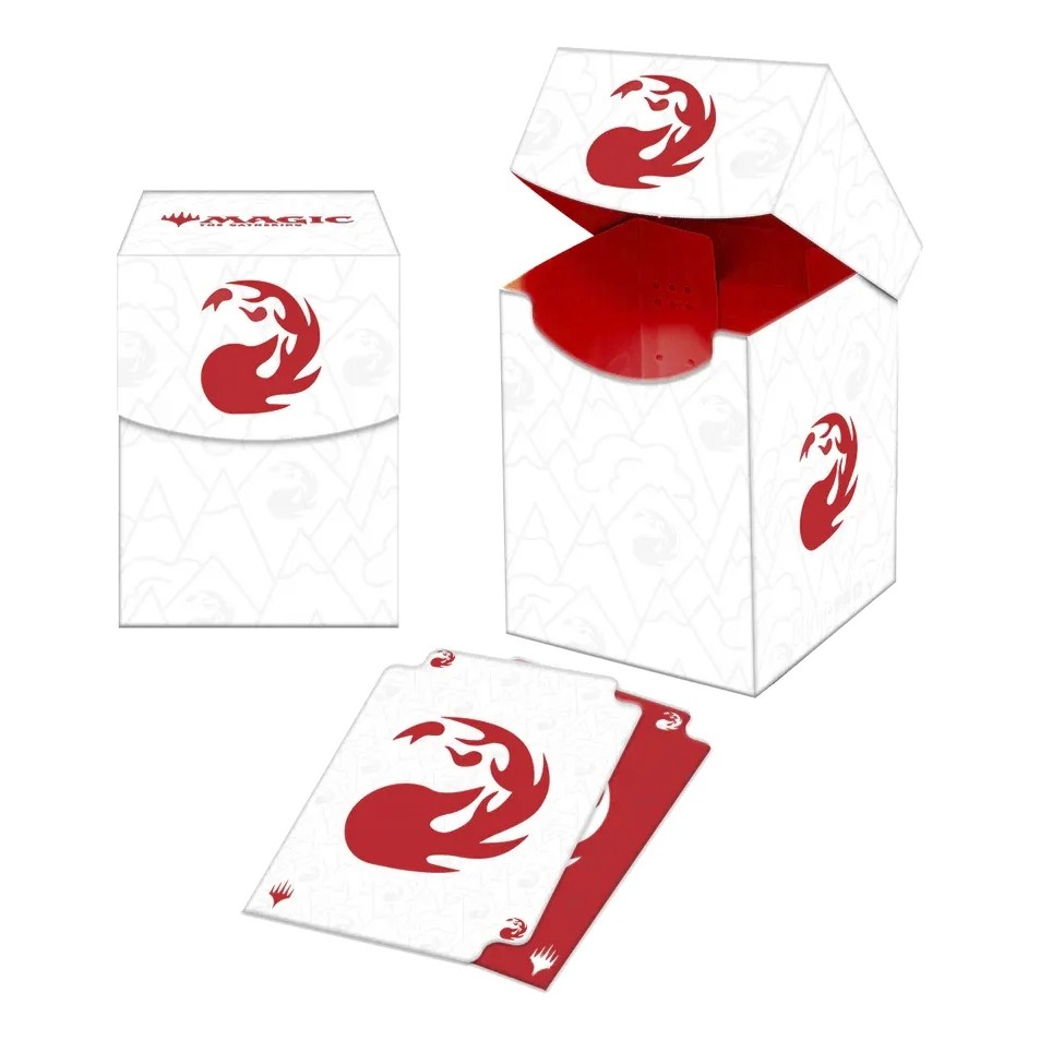 Deck Box Ultra Pro Mountain Vermelho | Magic The Gathering