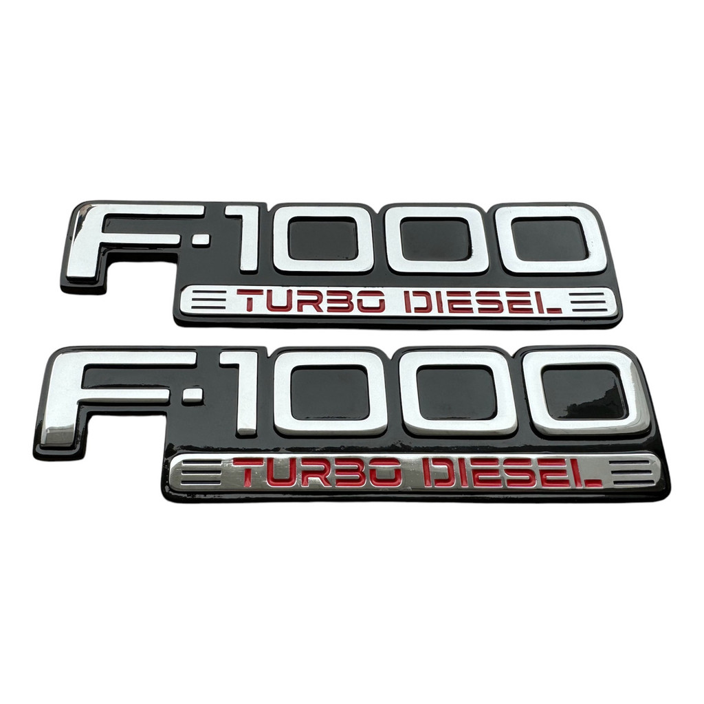 F1000, Emblema Ford F-1000 Turbo Diesel (par)