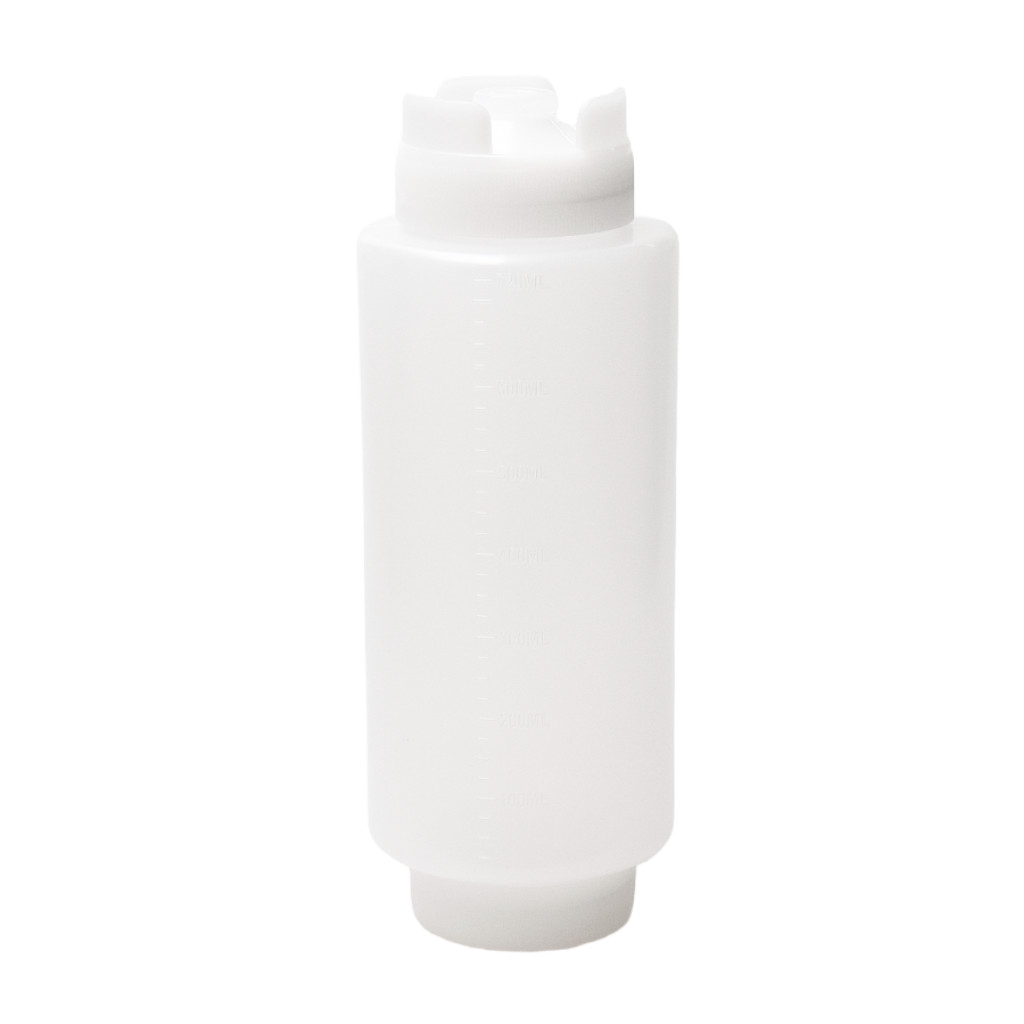Bisnaga Para Molho Invertida Estilo Fifo 720ml Ketchup Ideal para Armazenamento e Distribuição de Molhos