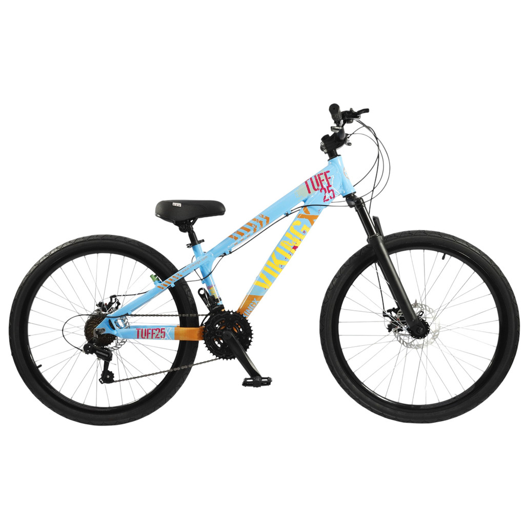 Bicicleta Aro 26 Viking Tuff X-25 Montada 21v Cambio Shimano XR 1.4
