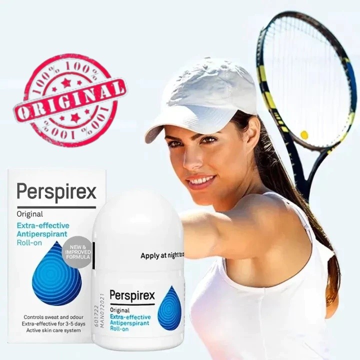Perspirex 100% Oficial Tratamento Contra Suor Forte, Bromidrose e Mau Odor Roll-on