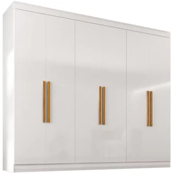 Guarda-Roupa Roupeiro Maxel Paris, 6 Portas, 2 Gavetas, MDF