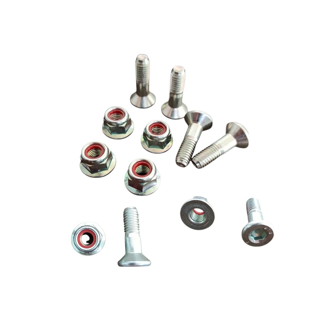 KIT PRISIONEIRO COROA BROS/TOR/ XRE190(6 PRIS + 6 PORCA)MAXX