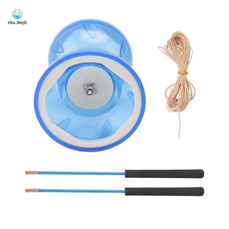 Dupla Cabeça Diabolo Brinquedo De Fitness Ao Ar Livre Jogar Yo-Brinquedos Para Crianças Idosas