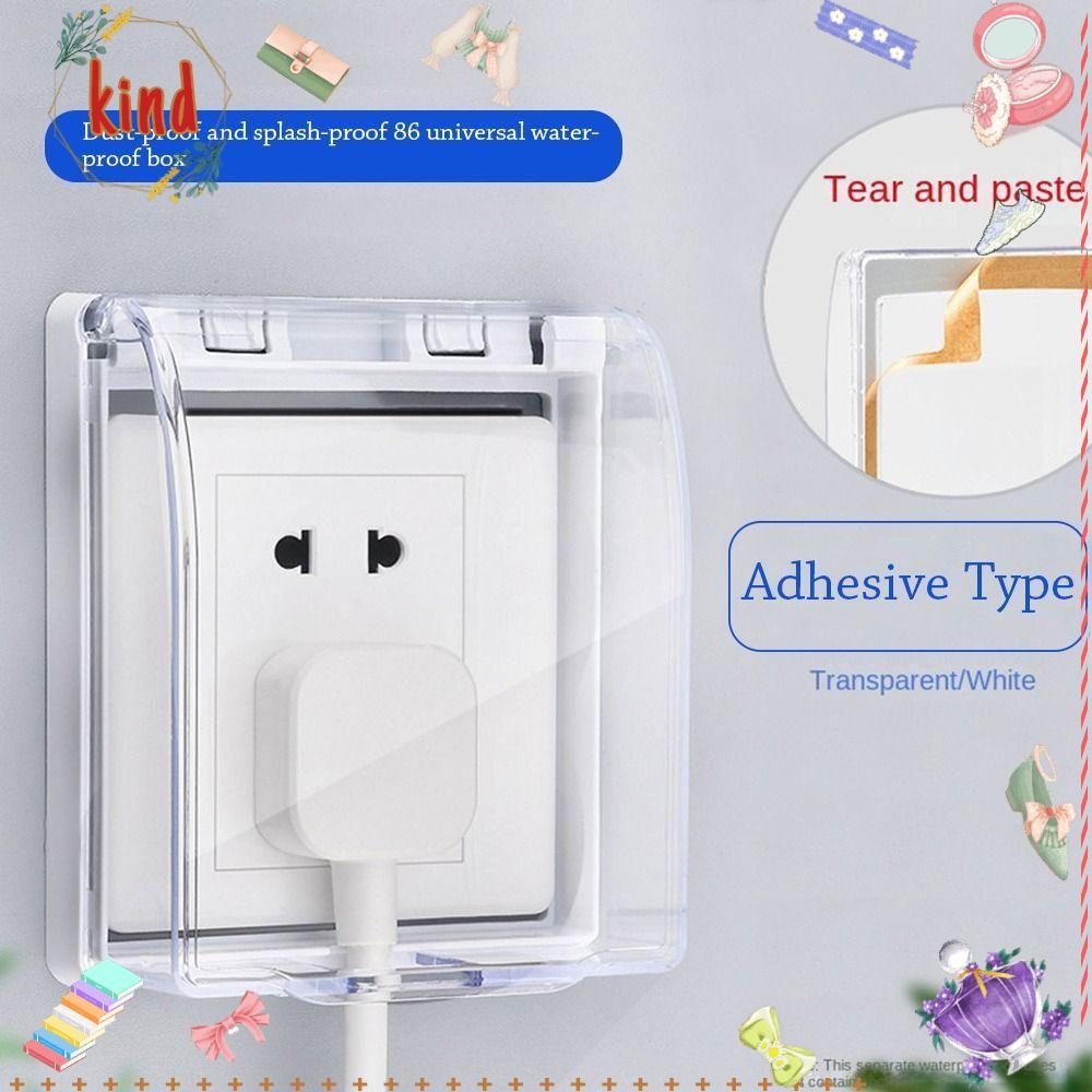 Capa Protetora De Interruptor Tipo , De Tomada Elétrica 86 De Segurança Infantil , Protetor De Soquete De Caixa À Prova 