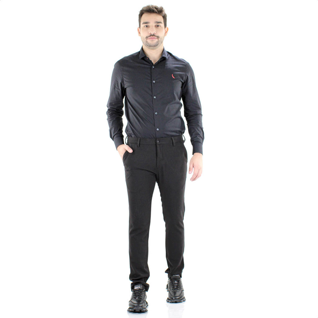 Calça Reserva Chino Comfort Preto - Masculino