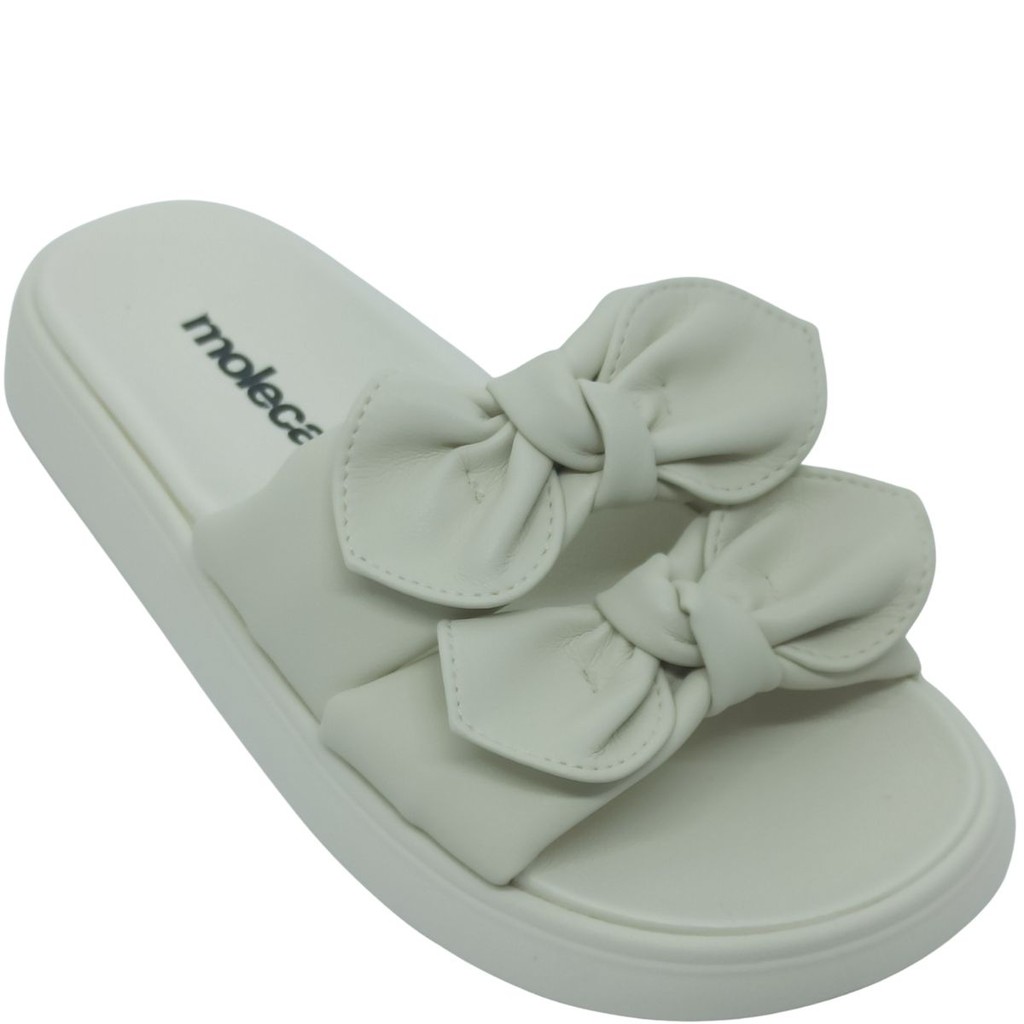 Chinelo Moleca Feminino Gaspea Napa com Laços em Oferta na Shopee