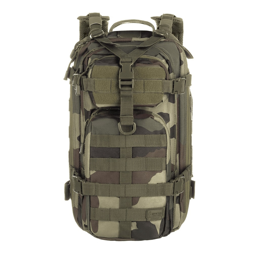 MOCHILA TÁTICA  ASSAULT - INVICTUS - FRANCÊS 30 LITROS
