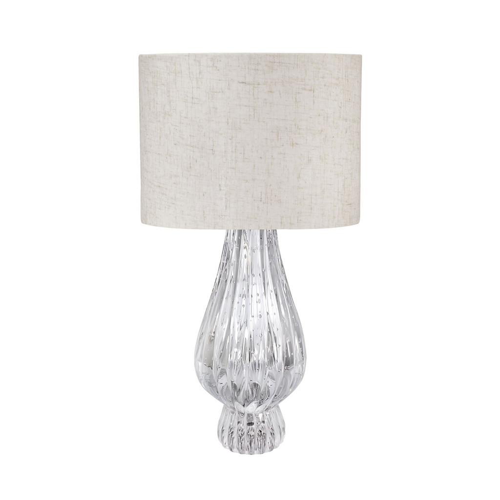 Abajur em Cristal Murano para Quarto Sala Villette Labone