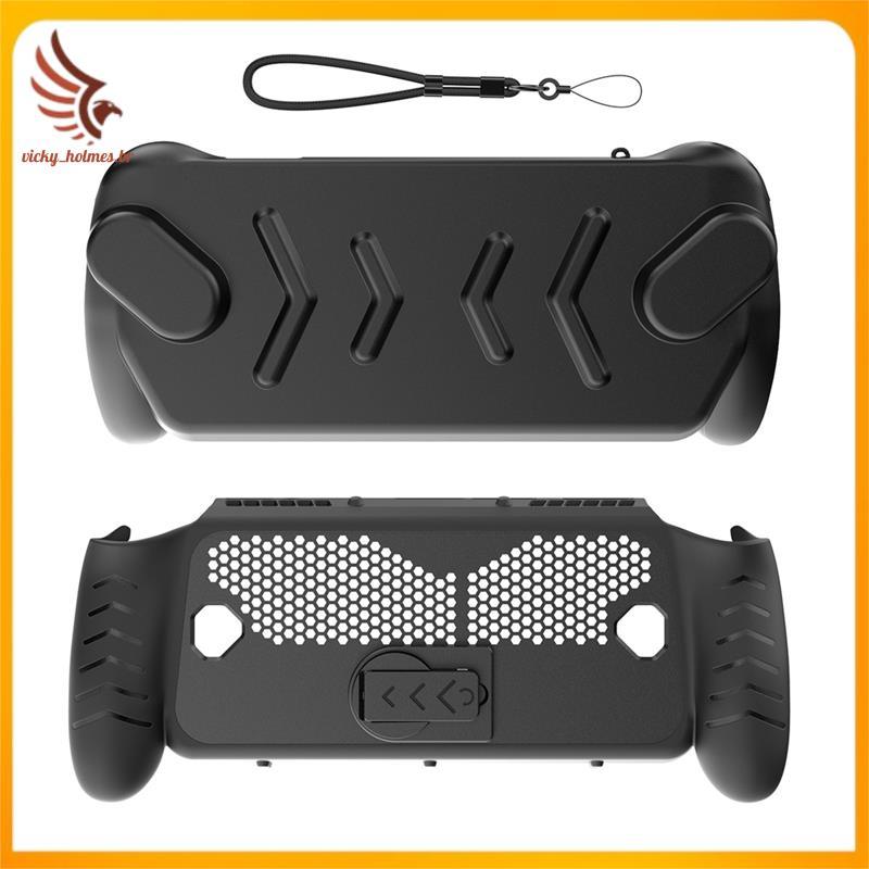 [vicky_holmes.br] Capa Protetora De TPU Com Frontal Removível Para Asus ROG Ally/X Completa Fosca Design Portátil