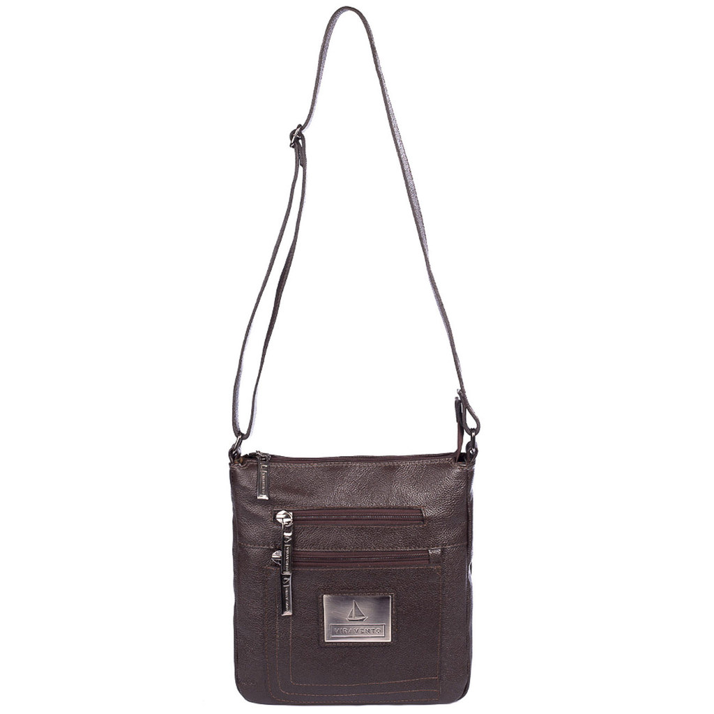 Bolsa de couro tiracolo Clovis