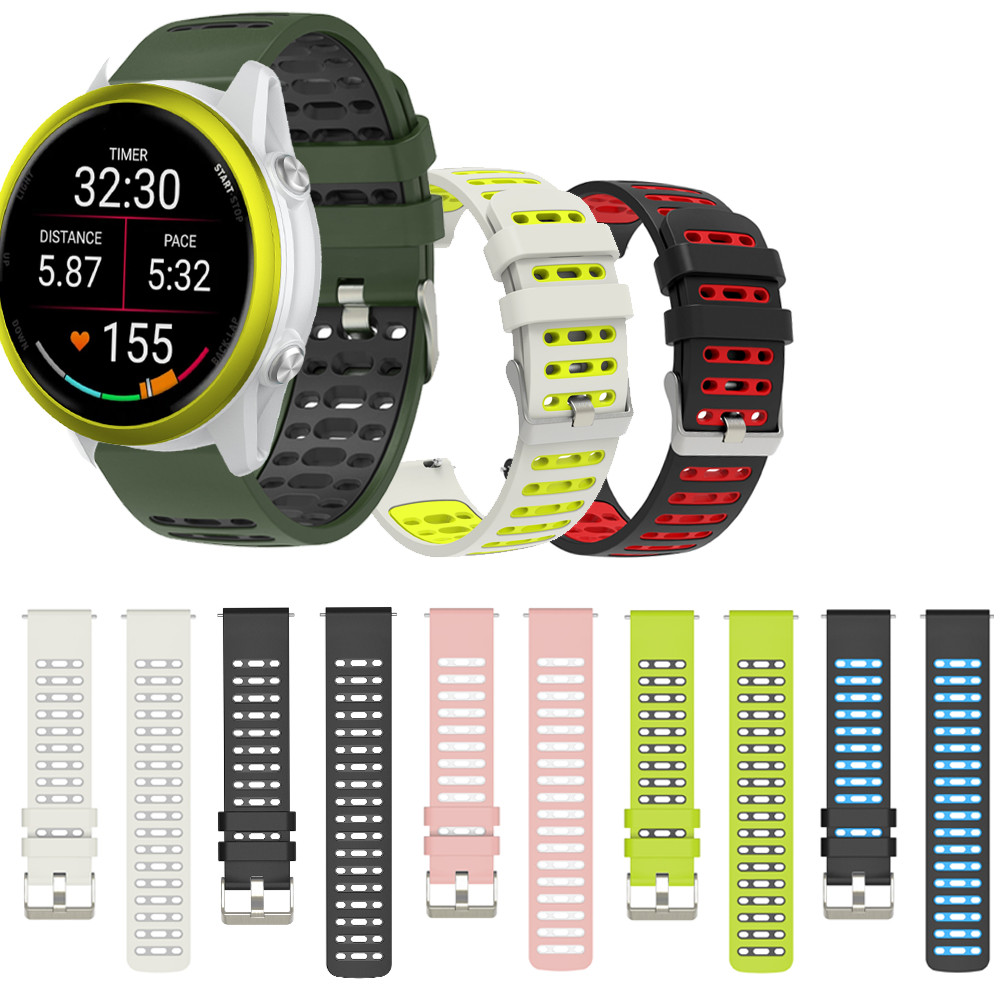 Pulseira De Silicone Macio De 18 Mm 20 22 Para Garmin Forerunner 265 255 245 255S 265S 245M 645 645M 55 158 165 Música 9