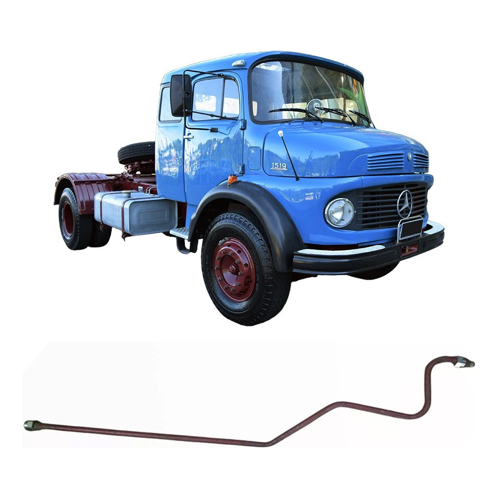 Cano Tubo Compressor Caminhao Mercedes-benz 1519