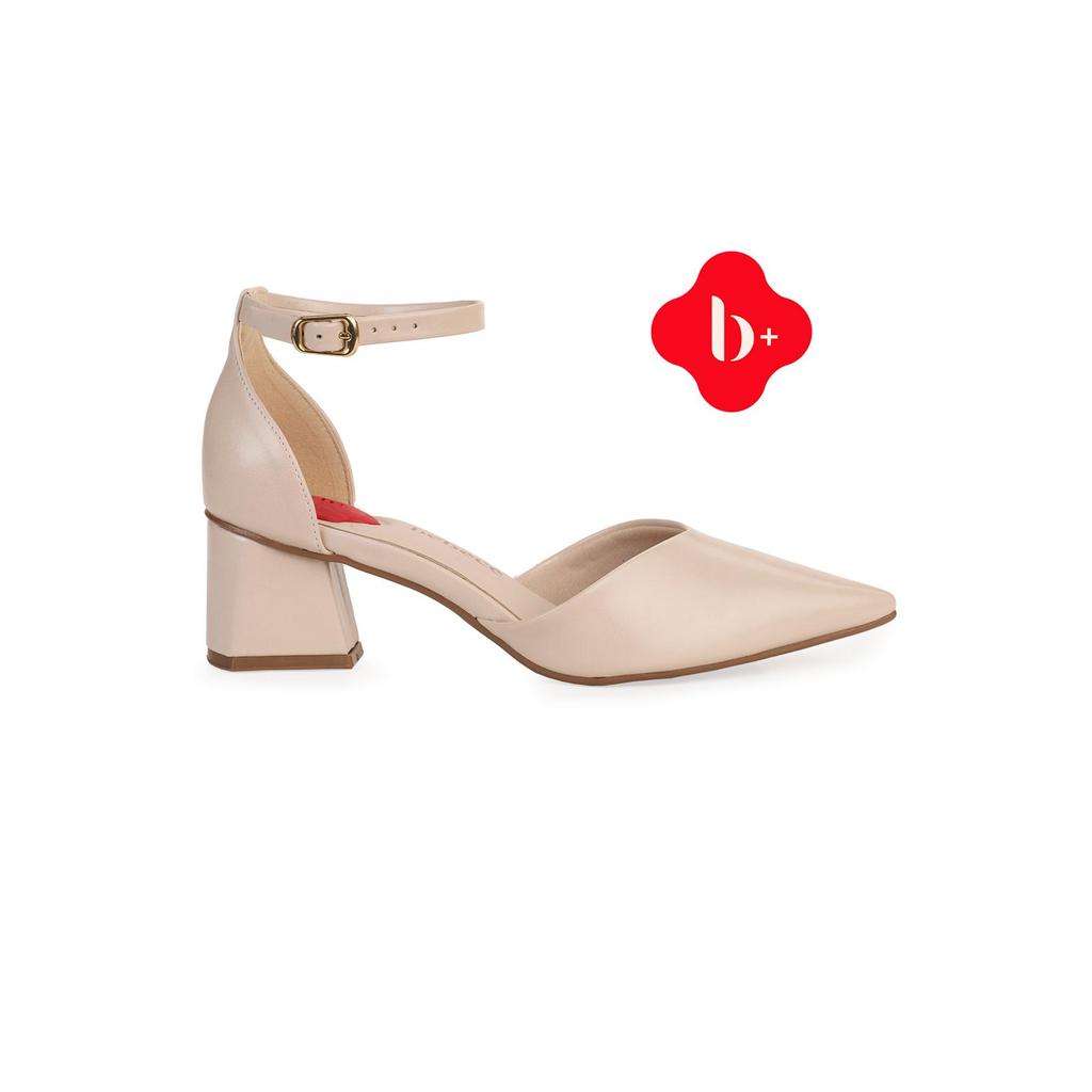 Scarpin Bebecê Salto Bloco Tira Com Fivela Tecnologia B+ em Oferta na Shopee