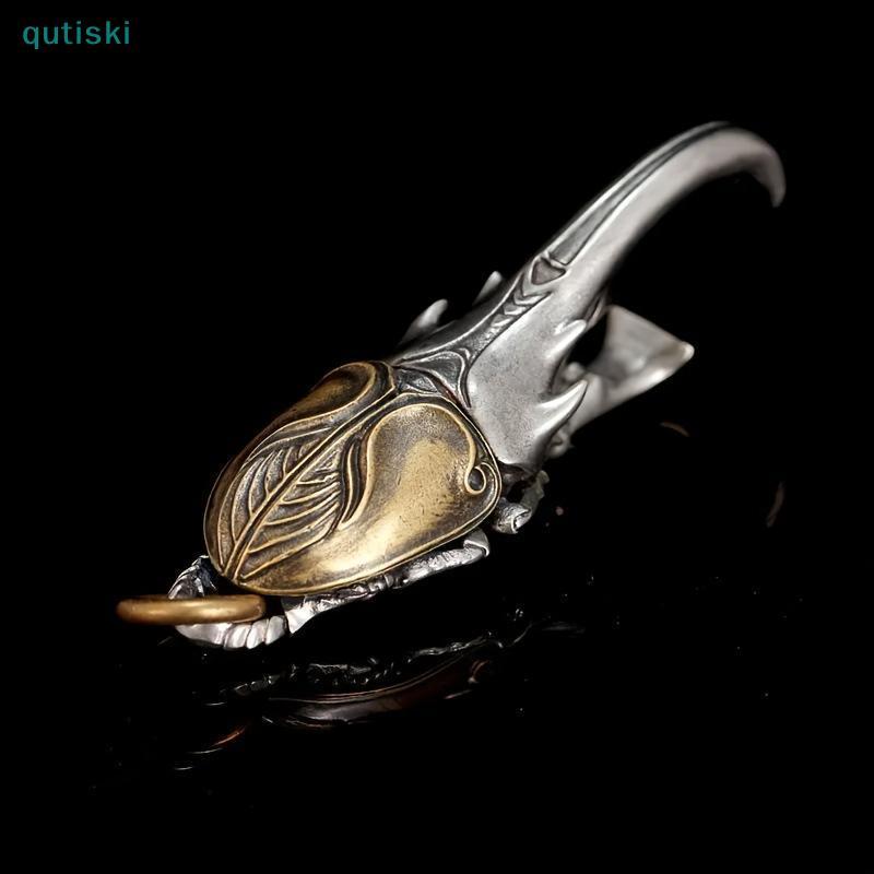 Chaveiro De Besouro Vintage , Abridor De Garrafas De Metal Com Design De Asa Intrica Para Homens , Acabamento Metálico ,
