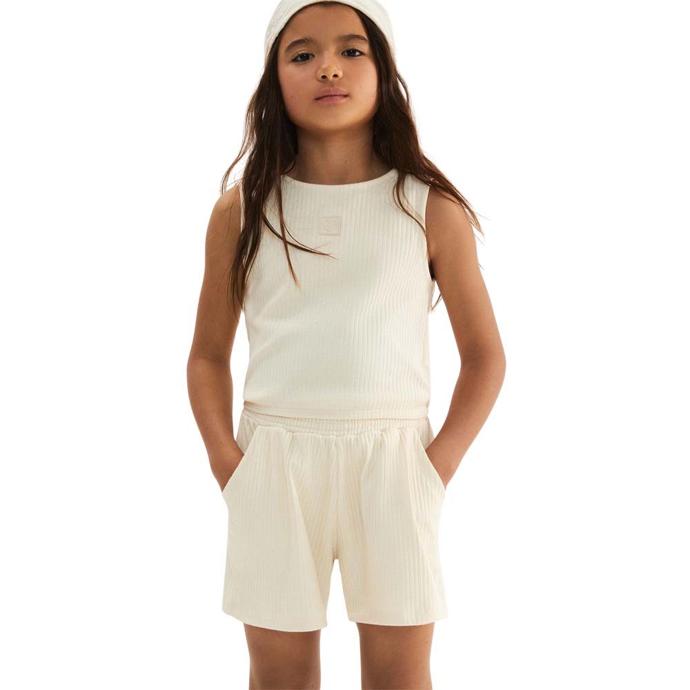 Conjunto Hering Curto Infantil Menina em Ribana Canelada
