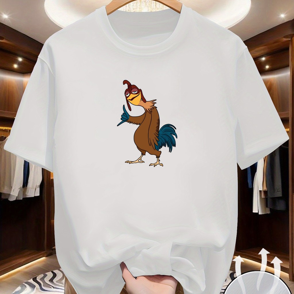 Camiseta Estampada Joao Frango Desenho Surf Paz 100% Algodão