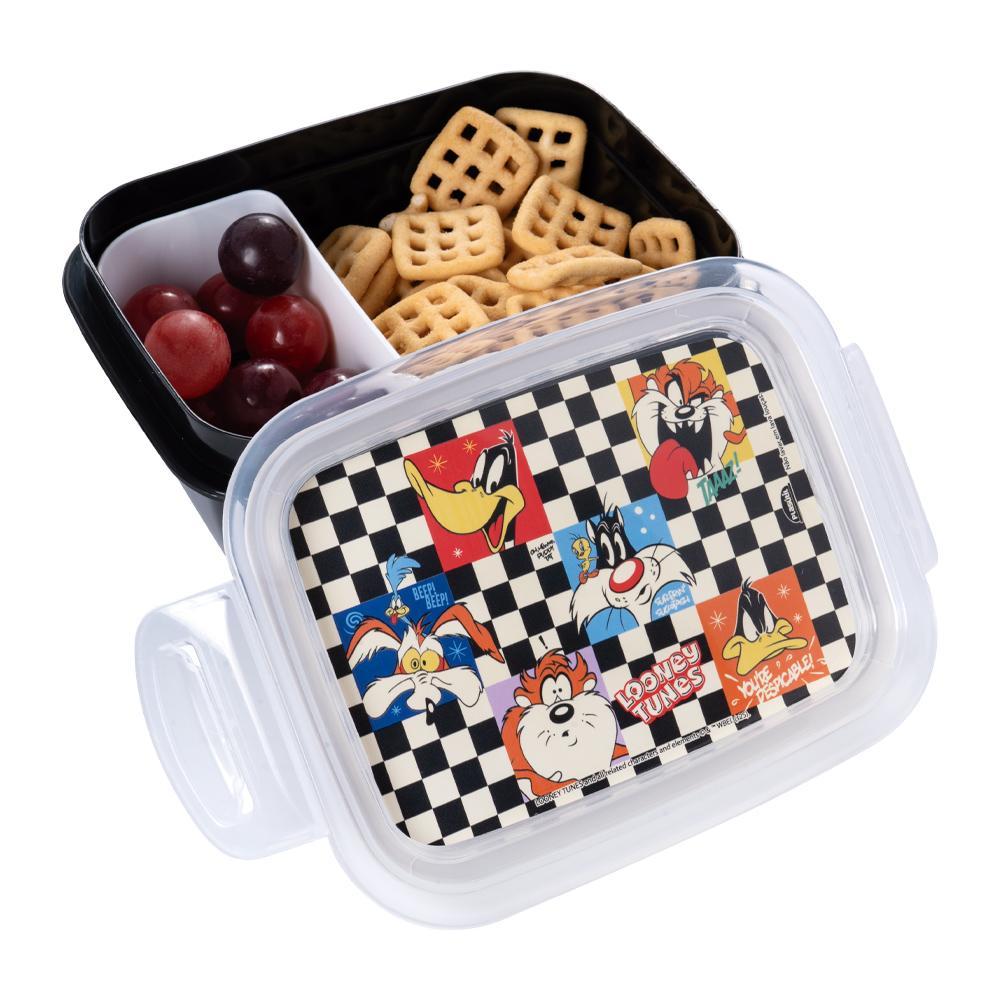 Marmita Looney Tunes Hermética Lancheira Plasútil em Oferta na Shopee