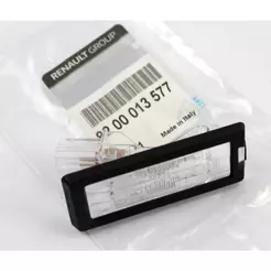 Luz de Placa para Renault Fluence 2011 até 2018 - Cód. 8200013577