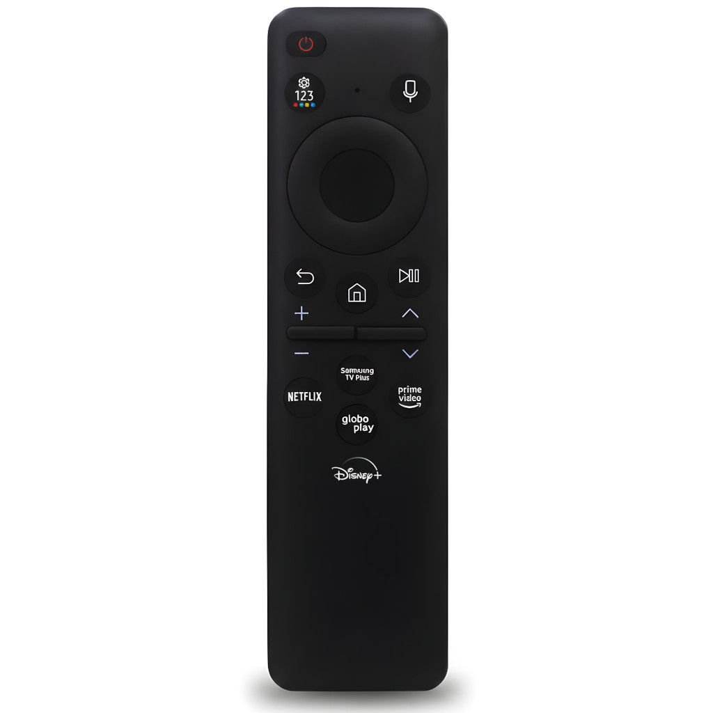 Controle remoto Substituto Samsung Smart TV 4K Com Voz Bluetooth Recarregável