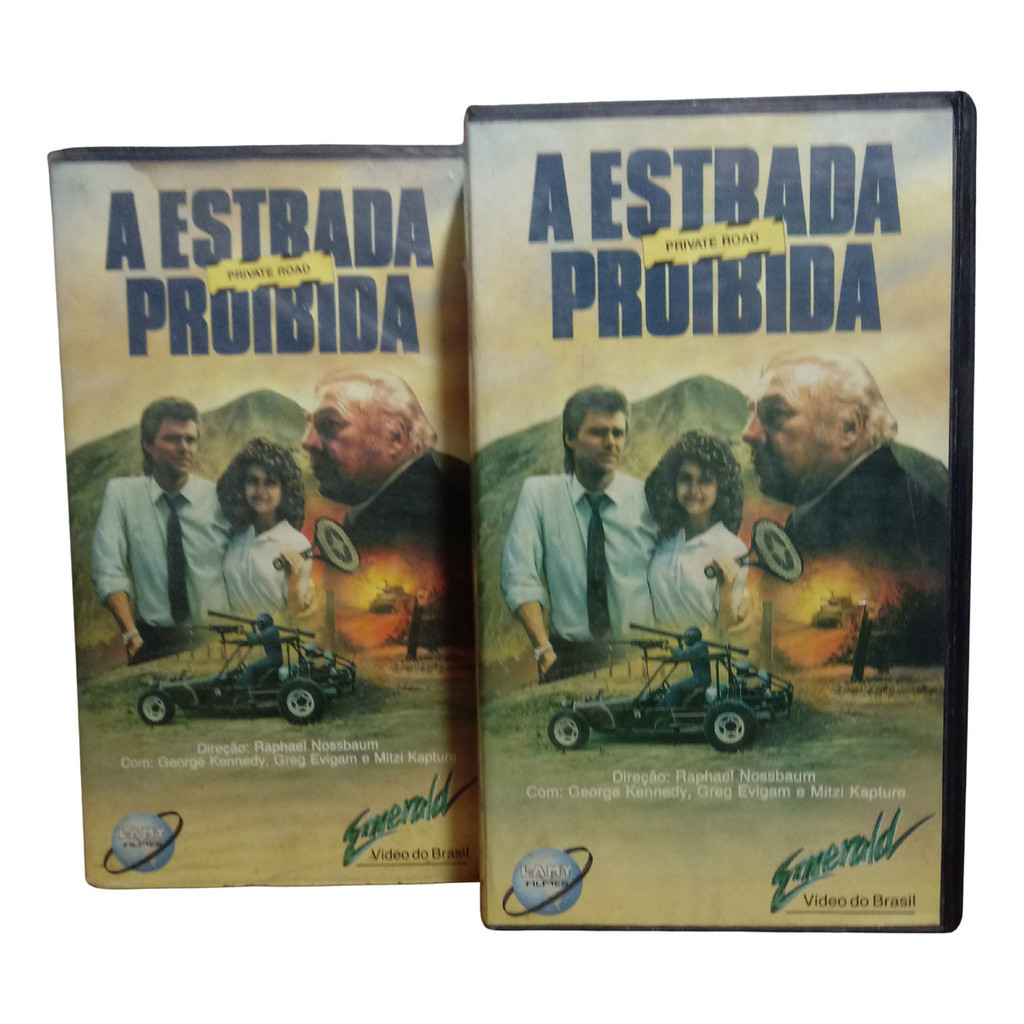 Vhs A Estrada Proibida - George Kennedy - Greg Evigam