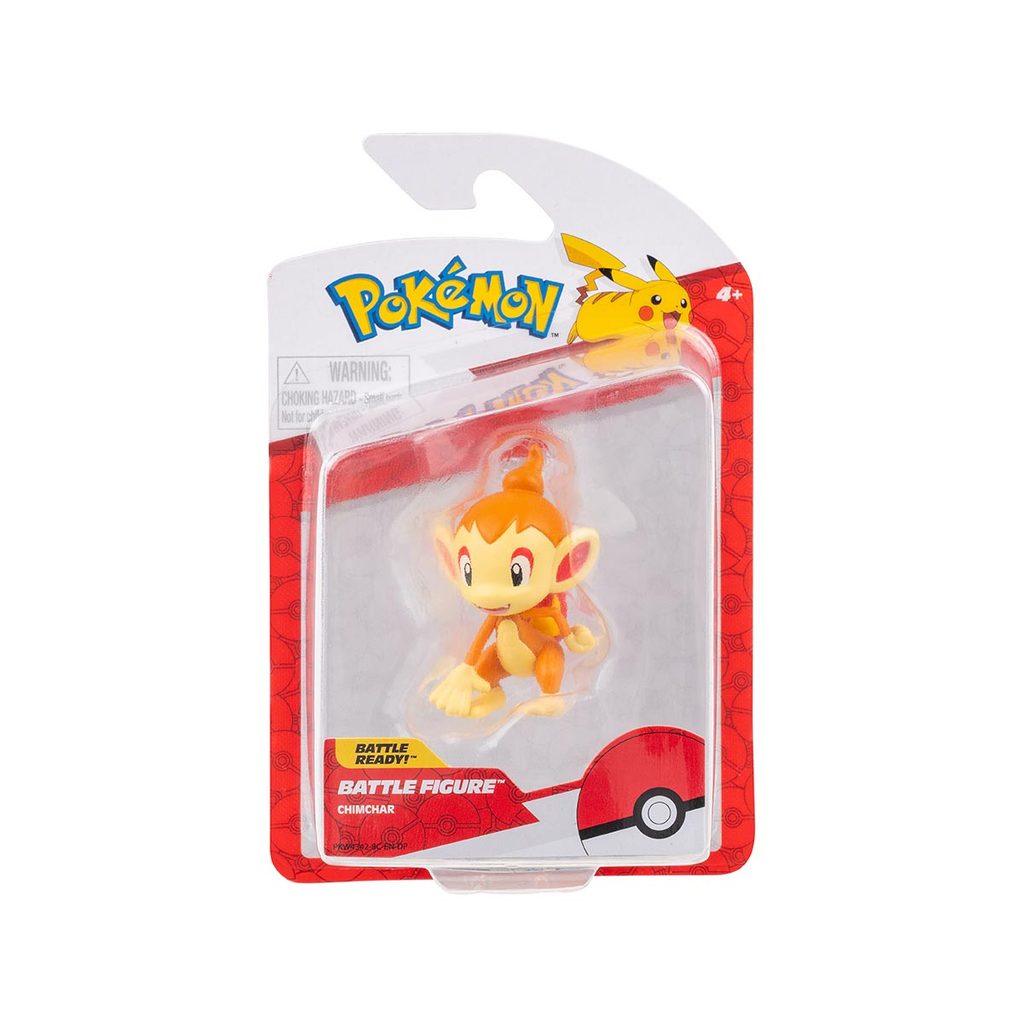 Boneco De Batalha Chimchar  De 4Cm - Pokémon em Oferta na Shopee