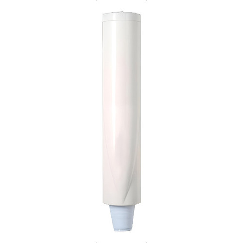Dispenser Porta-Copo Descartável de Café Clean Executiva Cor Branco - Premisse