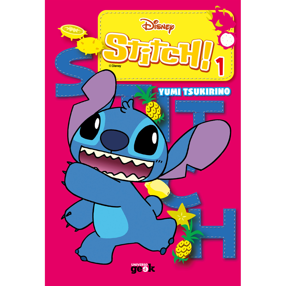 Capa do livro Livro - Stitch! - Vol. 1 - mangá - por Yumi Tsukirino - Editora Universo dos Livros