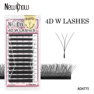 New Show Cílios W Original com Selo Fio W/ 4 D W LASHES/Extensão de Cilios Alongamento 4D…