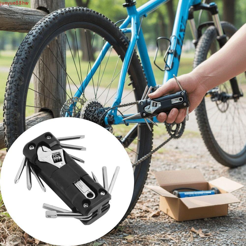 Kits De Ferramentas Para Motocicleta JUNYUE , Ferramenta Multifuncional De Construção Durável De Aço Inoxidável , Chave