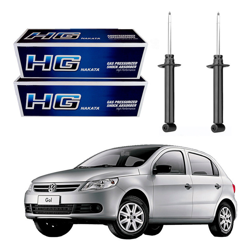 Par Amortecedor Traseiro Gol G5 1.0 1.6 2009 A 2013