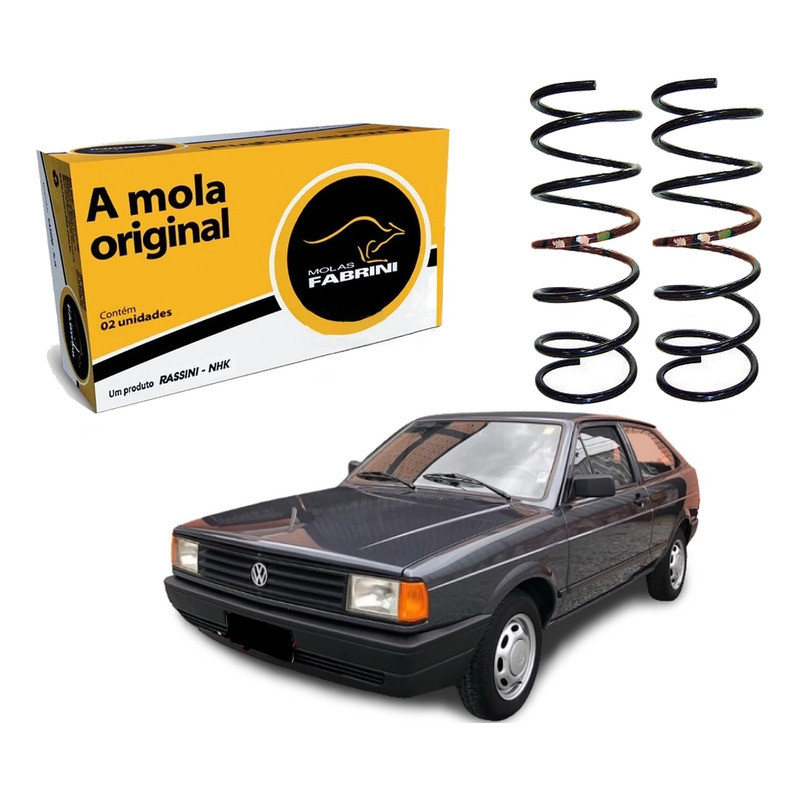 Par De Molas Dianteiras Fabrini Gol 1.6 1.8 1987 A 1990