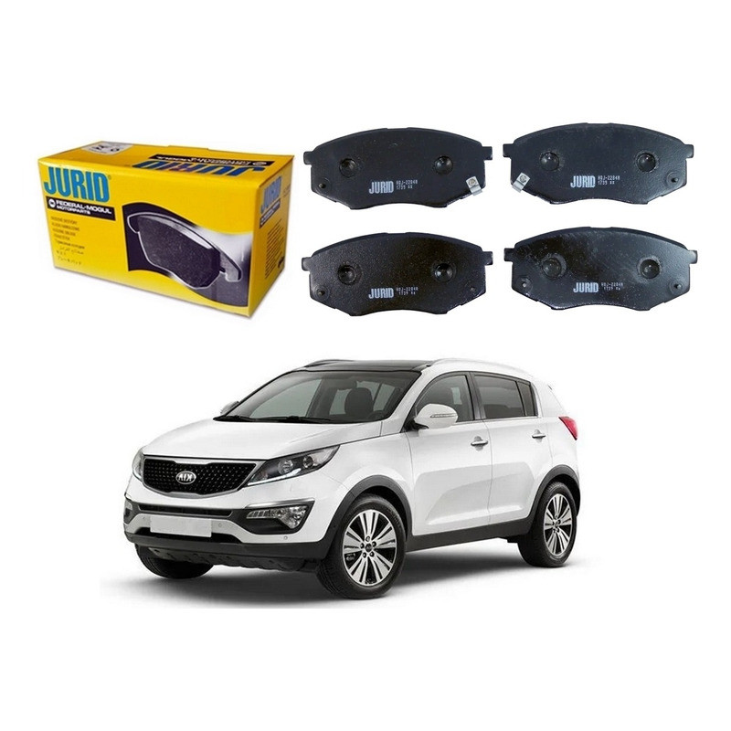 Pastilha Freio Dianteira Sportage 2.0 Disco 2011 A 2016