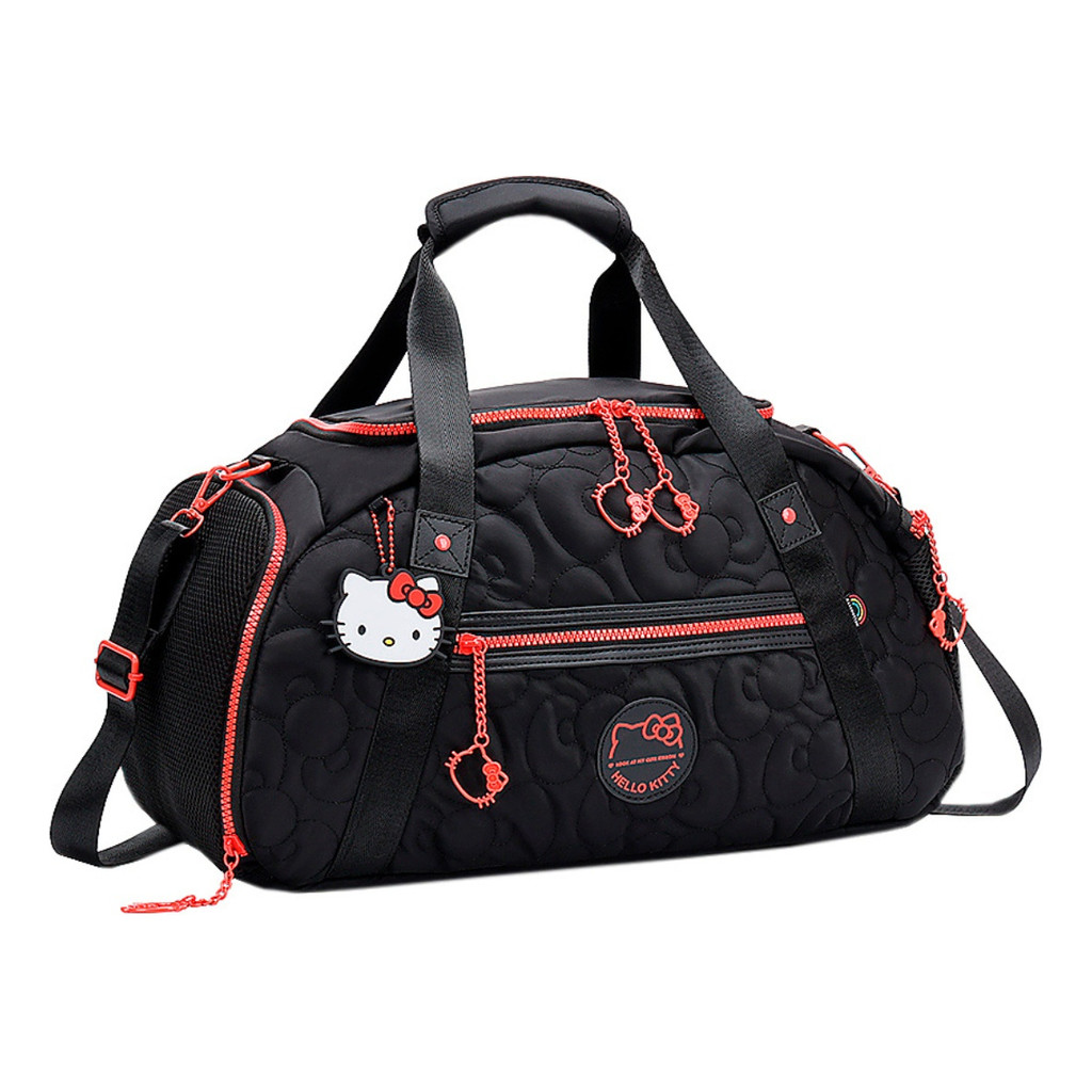 Bolsa Academia e Meia Viagem Hello Kitty Original Feminina Passeio Urbano HK26023