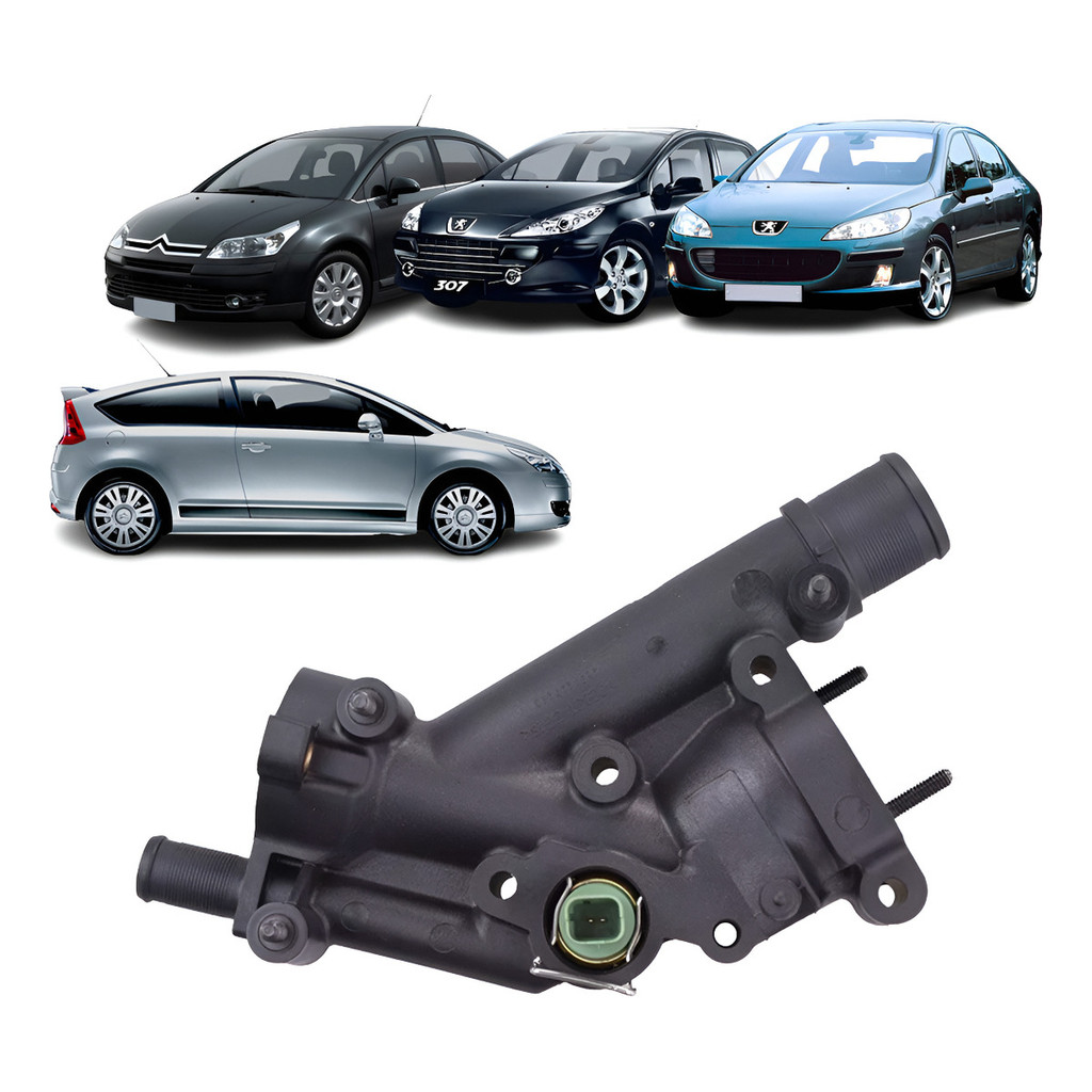Carcaca Valvula Termostatica C4 Pallas Picasso C5 308 408 em Oferta na Shopee