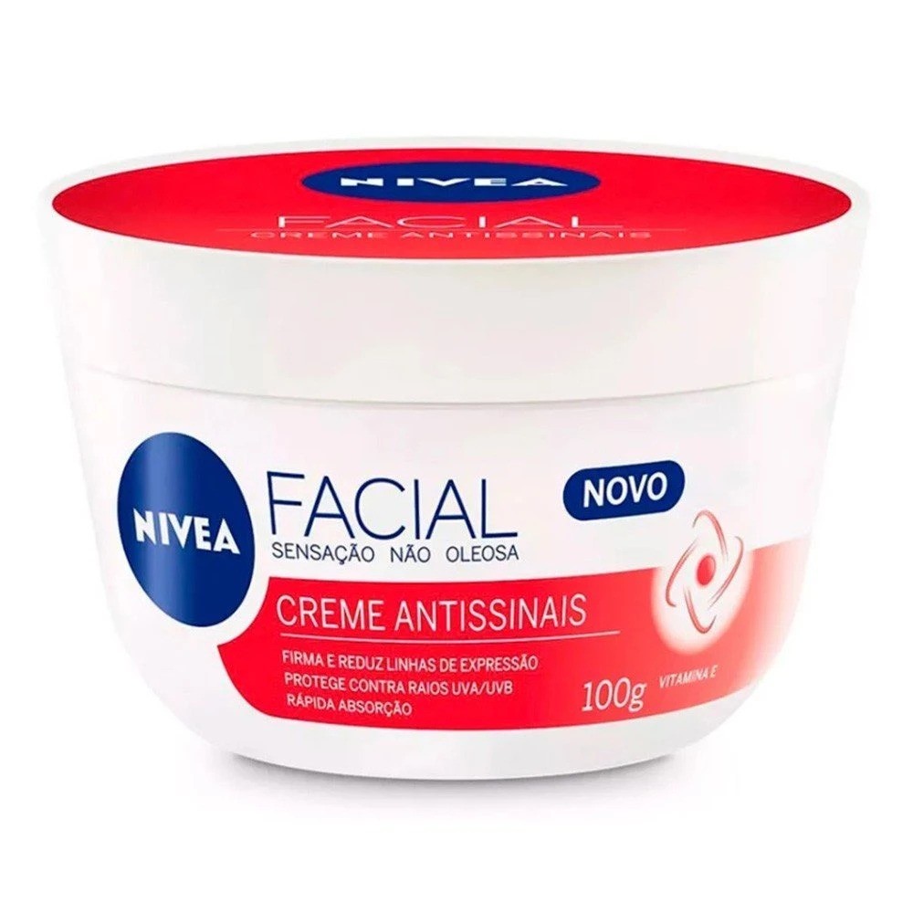 NIVEA CREME FACIAL ANTISSINAIS 100G