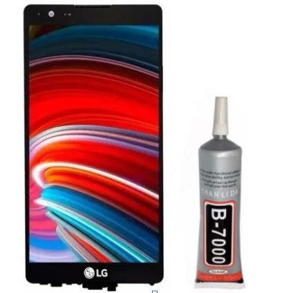 Tela Frontal Display Lcd Touch Completo LG X Power X3 K220 Ds K220dsf Pronta Entrega Promoção - Padrão - A