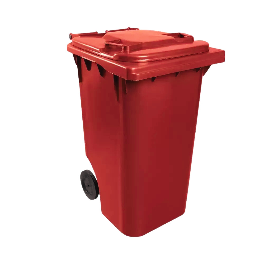 Conteiner Grande De Lixo 240L Lixeira Coletora Plástica JSN