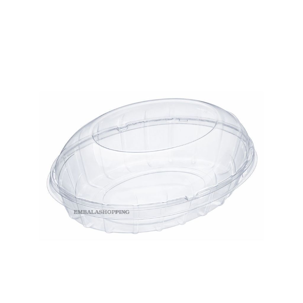 10 Embalagem Oval Colomba Bolo Pavê Mousse Doce G34 2000ml