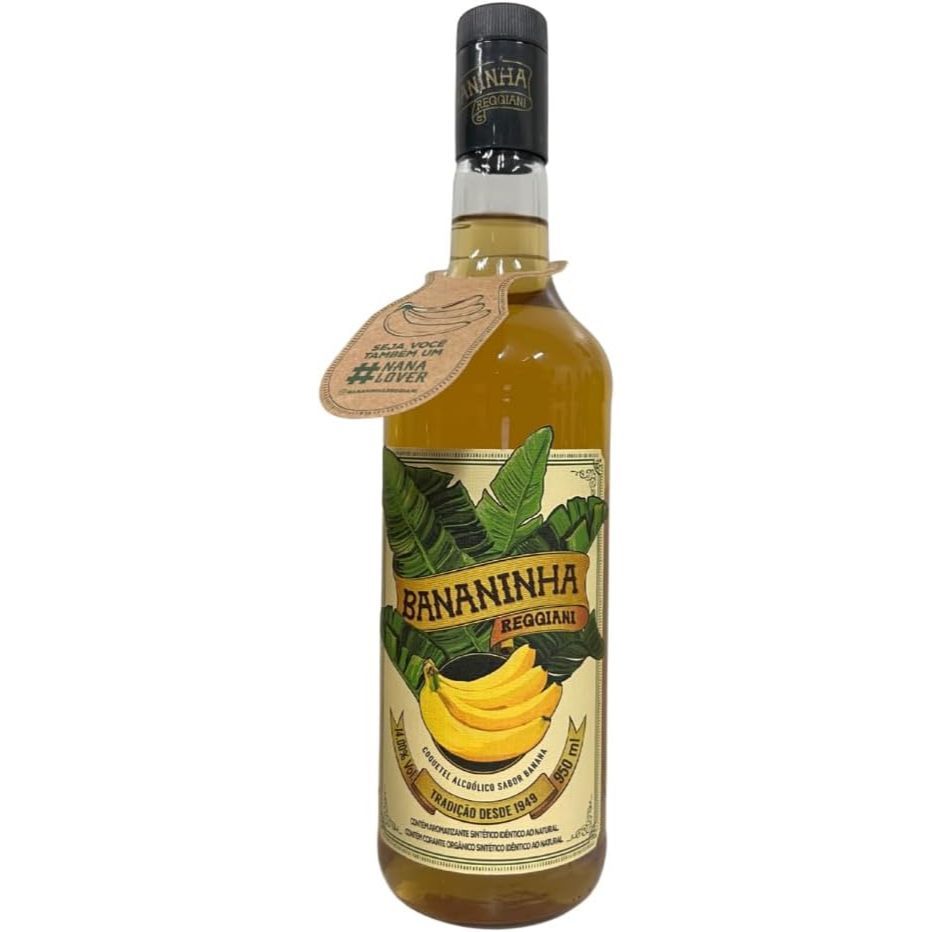 Licor Bananinha Reggiani 950ml em Oferta na Shopee
