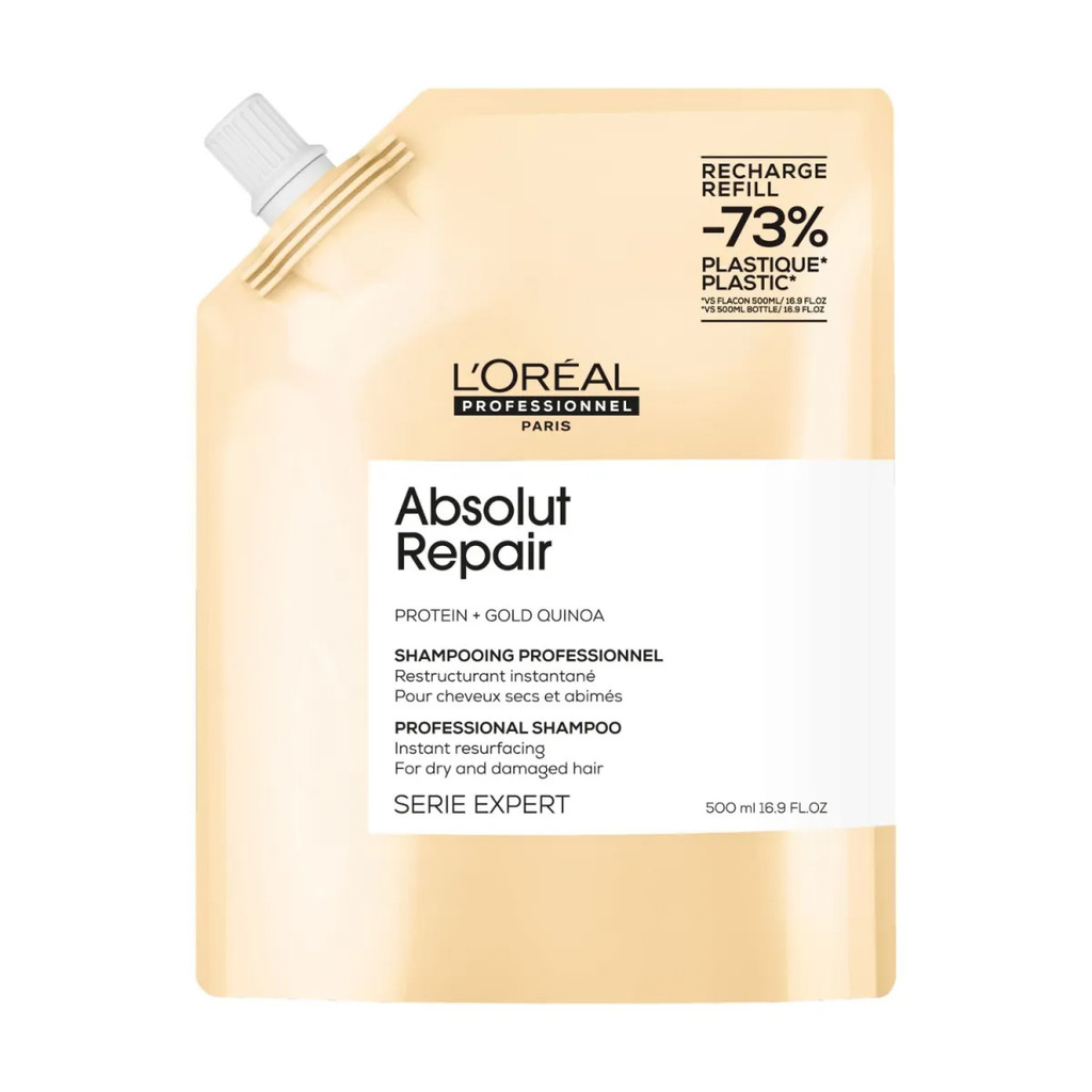 REFIL LOREAL PROFESSIONNEL SERIE EXPERT ABSOLUT REPAIR 500ML em Oferta na Shopee