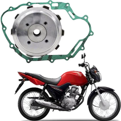 Kit Embreagem Completa+junta Fan 125 2009 2010 2011 A 2018