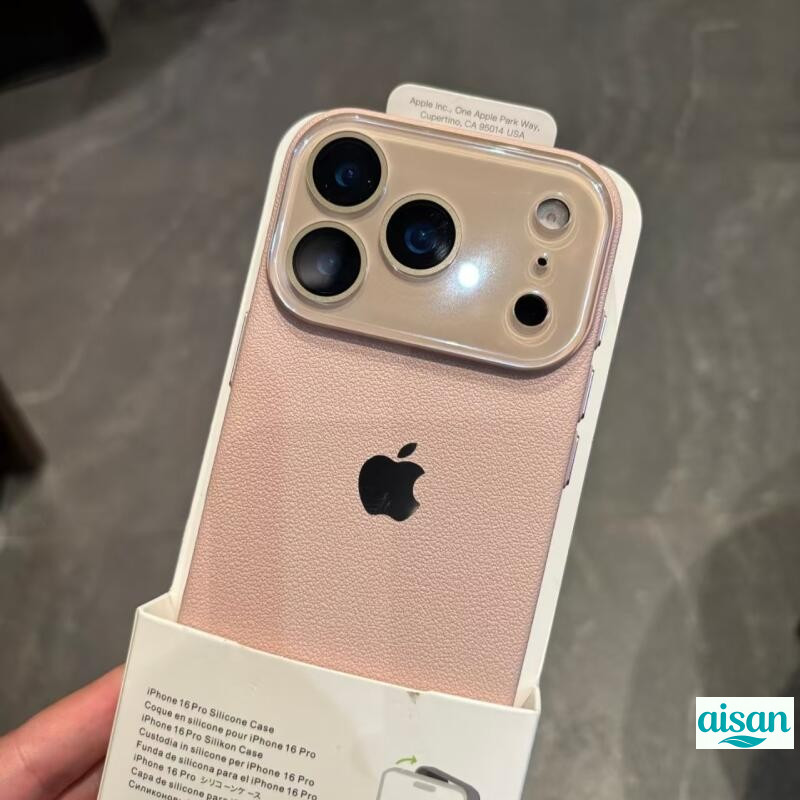 Textura De Couro De Luxo Caso Telefone Para iPhone 11 12 13 14 15 16 17 Pro Max Plus Proteção Da Lente Ar À Prova De Cho