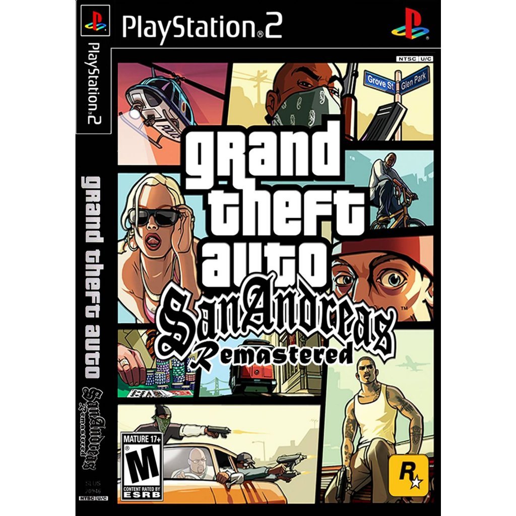 GTA San Andreas Remasterizado P.s.2 Melhor !